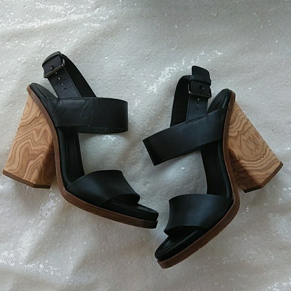 Vince Shoes - VINCE. HALEY WOOD HEEL